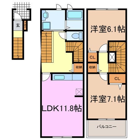 ブリーズ ガーデンの物件間取画像